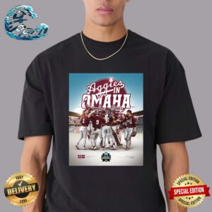 Congrats Texas A&M Aggies Baseball Road To Omaha Bound 2024 NCAA Men’s Baseball College World Series Premium T-Shirt