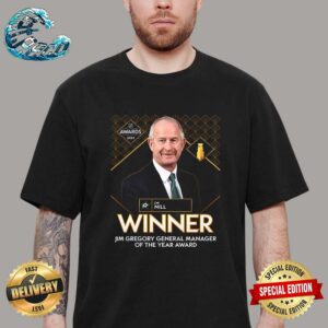 Congrats To Jim Nill Winner Jim Gregory General Manager Of The Year Award 2024 Unisex T-Shirt
