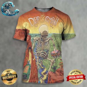 Dead And Company Concert Poster At The Sphere In Las Vegas NV On June 20-22 2024 All Over Print Shirt