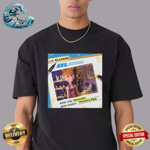 Despicable Me 4 Lucy As Blanche An Upscale Hair Stylist Who Absolutely Knows What’s She Doing AVL New Dos Referral Card Vintage T-Shirt