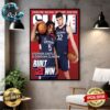 Donovan Clingan And Stephon Castle From UConn Huskies Built 2 Win Cover SLAM 250 Gold The Metal Editions Home Decor Poster Canvas