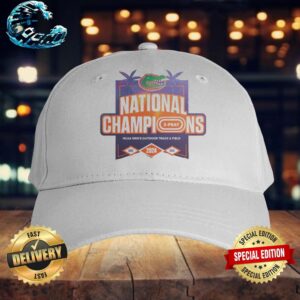 Florida Gators 3 Peat 2022 2023 2024 NCAA Men’s Outdoor Track And Field National Champions Classic Cap Snapback Hat