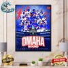 Florida State Seminoles Baseball Road To Omaha Bound 2024 NCAA Men’s Baseball College World Series Poster Canvas