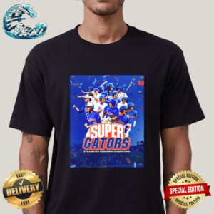 Florida Gators Baseball Super Gators Stillwater Regional Champions 2024 Classic T-Shirt