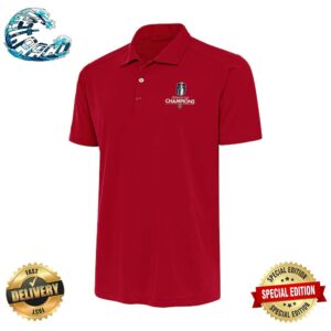 Florida Panthers 2024 Stanley Cup Champions Statement Red Polo Shirt
