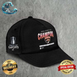 Florida Panthers NHL 2024 Stanley Cup Champions Vintage Snapback Hat Cap