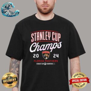Florida Panthers NHL Stanley Cup 2024 Champs Vintage T-Shirt