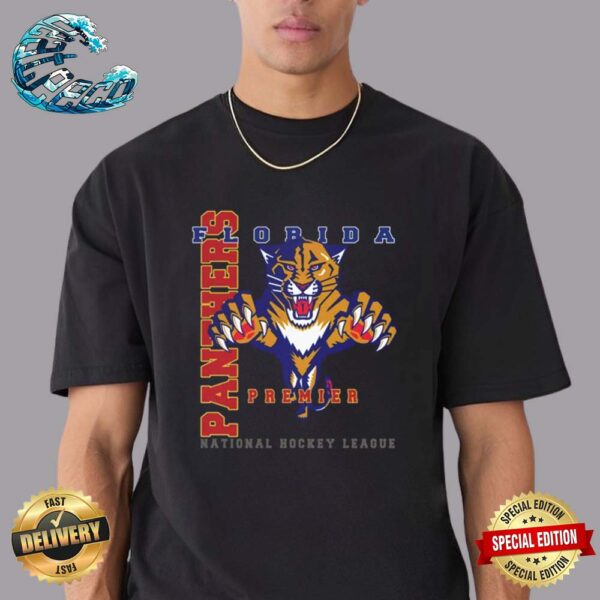 Florida Panthers Premier National Hockey League NHL Stanley Cup Champions 2024 Unisex T-Shirt