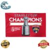 Congrats Florida Panthers Champions 2024 NHL Stanley Cup Two Sides Garden House Flag