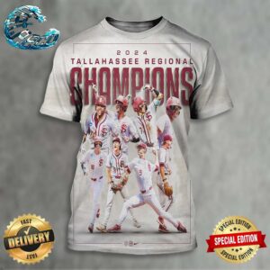 Florida State Baseball Champions The NCAA Tallahassee Regional And Advances To Super Regionals 2024 All Over Print Shirt