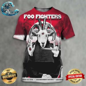 Foo Fighters Concert Poster At Principality Stadium In Cardiff UK On June 25 2024 All Over Print Shirt
