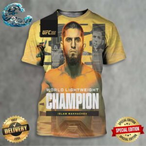 Islam Makhachev World Lightweight Champion At UFC 302 All Over Print Shirt