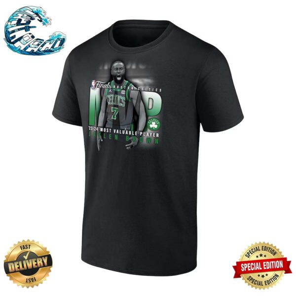 Jaylen Brown Boston Celtics Fanatics 2024 NBA Finals MVP Full Court Sprint Classic T-Shirt