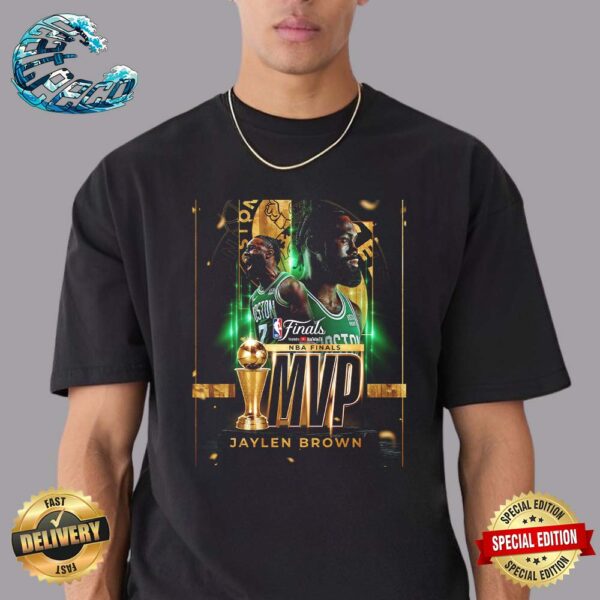 Jaylen Brown Is the 2024 NBA Finals MVP Unisex T-Shirt