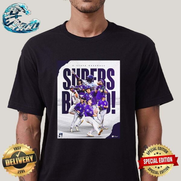 Kansas State Baseball Wins The NCAA Fayetteville Regional And Advances To Super Regionals 2024 Vintage T-Shirt