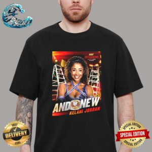 Kelani Jordan And New WWE NXT Battleground Women’s North American Champion On June 9 2024 Classic T-Shirt