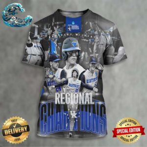 Kentucky Wildcats Baseball Champions Of The Lexington Regional All Over Print Shirt