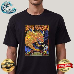 King Gizzard And The Lizard Wizard The Final Poster Of The Series At Les Nuits De Fourviere In Lyon France On June 3rd 2024 Premium T-Shirt