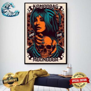 Komodrag And The Mounodor Poster At Hellfest Open Air Festival 2024 In Clisson France Poster Canvas