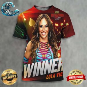 Lola Vice Takes Down Shayna Baszler Winner WWE NXT Battleground All Over Print Shirt