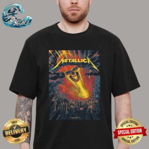 Metallica Tonight In Oslo NO M72 World Tour To Tons Of Rock To Cap Off Night One At The Scream Stage On June 26th 2024 T-Shirt