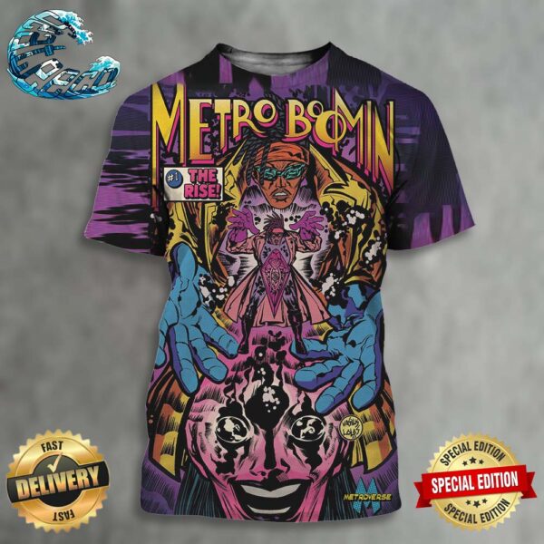 Metro Boomin The Metroverse The Rise Issues 1 Cover Art All Over Print Shirt