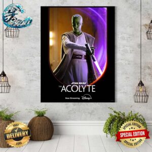 New Character Master Vernestra Poster For Star Wars The Acolyte Premiering On Disney+ On June 4 Home Decor Poster Canvas