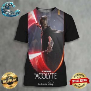 New Character The Stranger Poster For Star Wars The Acolyte Premiering On Disney+ On June 4 All Over Print Shirt