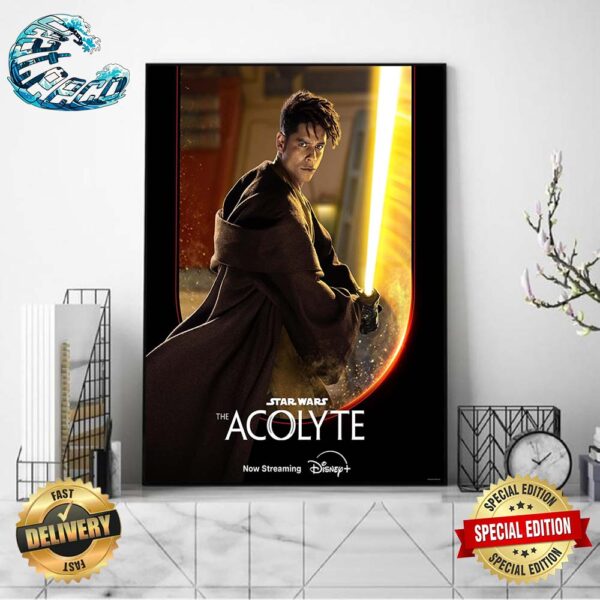 New Character Yord Fandar Poster For Star Wars The Acolyte Premiering On Disney+ On June 4 Home Decor Poster Canvas