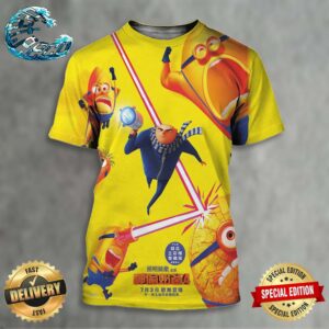 New International Poster For Despicable Me 4 Releasing In Theaters On July 3 All Over Print Shirt