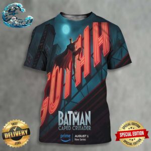 New Poster For Batman Caped Crusader Releasing August 1 On Prime Video All Over Print Shirt