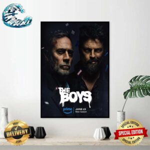 New Poster For Season 4 Of The Boys Premiering June 13th Home Decor Poster Canvas