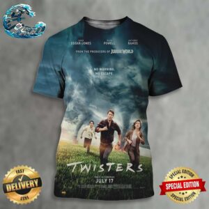 New Poster For Twisters Releasing In Theaters On July 17 All Over Print Shirt