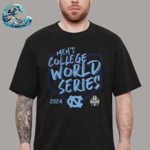 North Carolina Tar Heels 2024 NCAA Men’s Baseball College World Series Omaha Swing Away Unisex T-Shirt