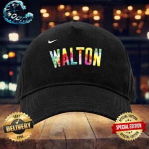 Official Adam Silver Says The Players Will Warmup In A Bill Walton In Honor Of The Late Hall Of Famer NBA Finals 2024 x Nike Logo Classic Cap Snapback Hat