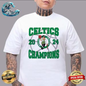 Official Boston Celtics 2024 NBA Finals Champions Unisex T-Shirt