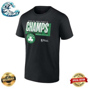 Official Boston Celtics Fanatics 2024 NBA Finals Champions Pick And Roll Defense Classic T-Shirt