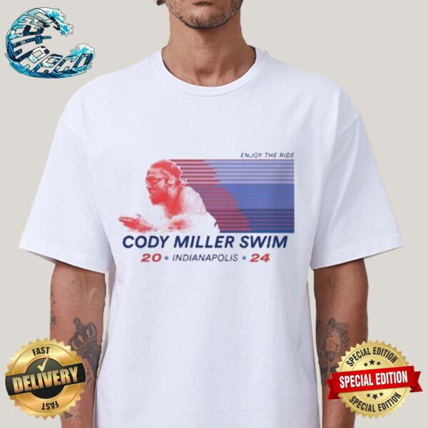 Official Cody Miller Swim 2024 Indianapolis Unisex T-Shirt