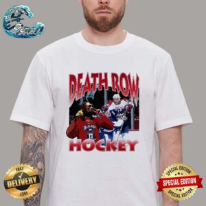 Official Death Row Hockey Snoop Dogg And Chris Knuckles Nilan Unisex T-Shirt
