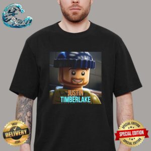 Official First Look At LEGO Version Of Justin Timberlake For The Pharrell Williams Biopic In Theaters This October Premium T-Shirt