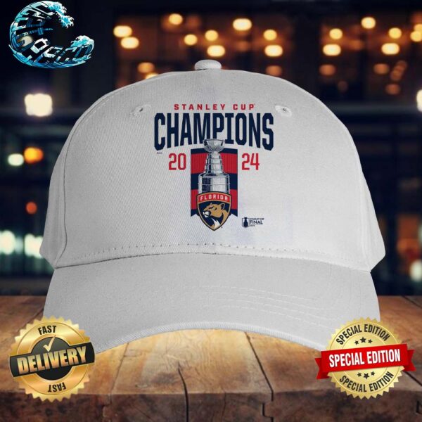 Official Florida Panthers 2024 Stanley Cup Champions Classic Cap Snapback Hat