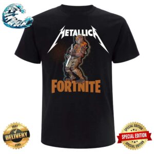 Official Fortnite x Metallica Fire Premium T-Shirt
