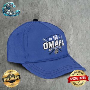 Official Kentucky Wildcats 2024 NCAA Men’s Baseball College World Series Omaha First Time Ever Classic Cap Snapback Hat