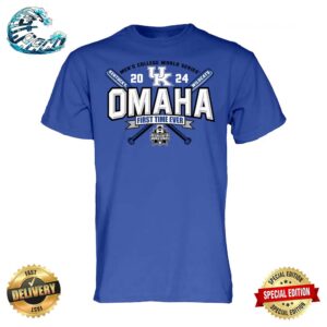 Official Kentucky Wildcats 2024 NCAA Men’s Baseball College World Series Omaha First Time Ever Unisex T-Shirt
