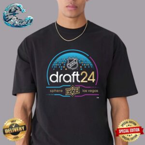 Official Logo 2024 NHL Draft UPPER DECK At The Sphere In Las Vegas Unisex T-Shirt