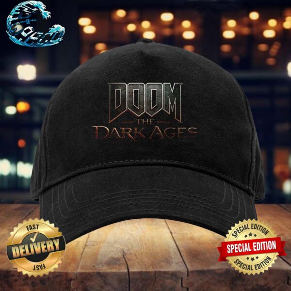 Official Logo Doom The Dark Ages Releasing 2025 Classic Cap Snapback Hat