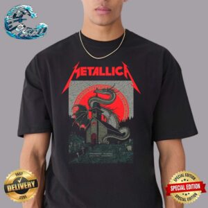 Official Poster Metallica M72 World Tour Tonight In Vienna Austria Racino Rocks At Magna Racino Ebreichsdorf On Saturday June 1st 2024 All Over Print Shirt