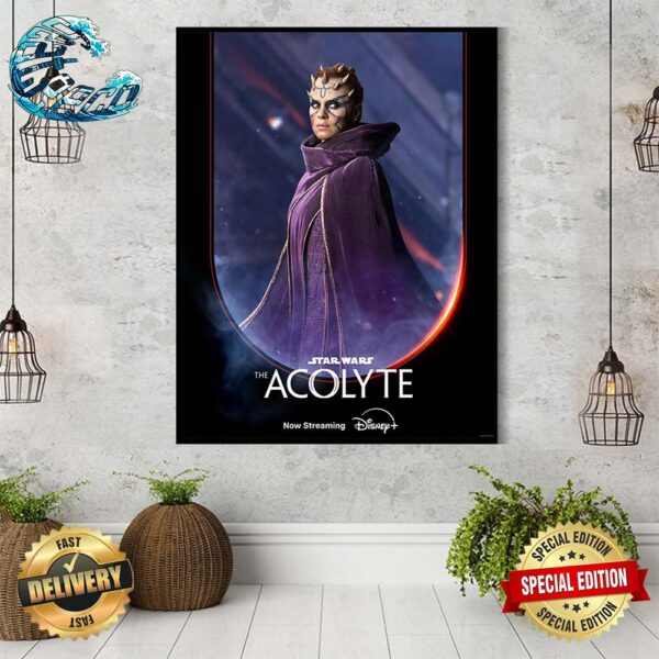 Official New Character Mother Koril Poster For Star Wars The Acolyte Premiering On Disney+ On June 4 Poster Canvas