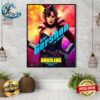 Official New Character Lance Posters For Borderlands Releasing In Theaters And IMAX On August 9 Home Decor Poster Canvas