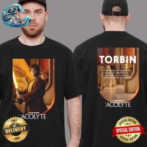 Official New Character Torbin Poster For Star Wars The Acolyte Premiering On Disney+ On June 4 Two Sides Print Unisex T-Shirt